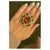 Bochic "Orient" Vintage Citrine & Peridot Cocktail Ring Set In 18K Gold&Silver For Sale - Image 15 of 18