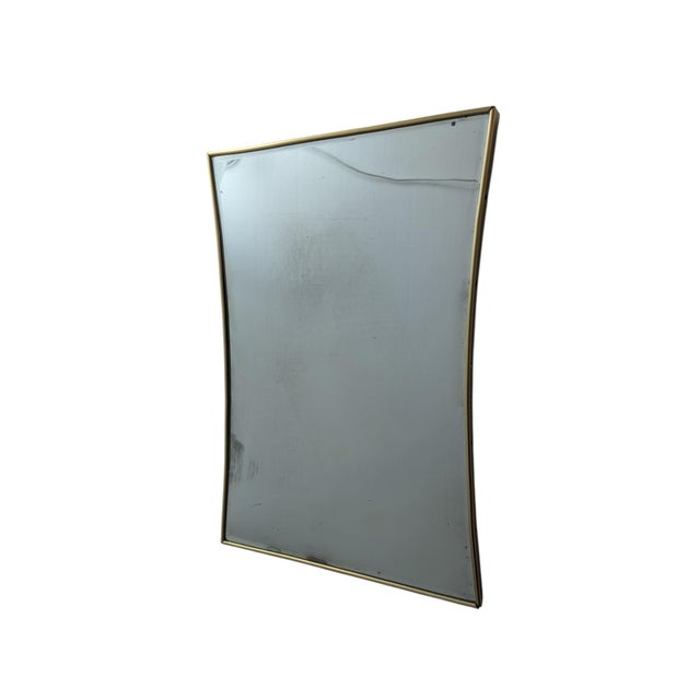 Vintage Wall Mirror, Italy, 1950 For Sale - Image 6 of 8