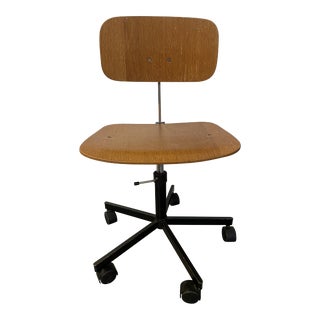 1960s Vintage Kevi Teak Desk Chair For Sale