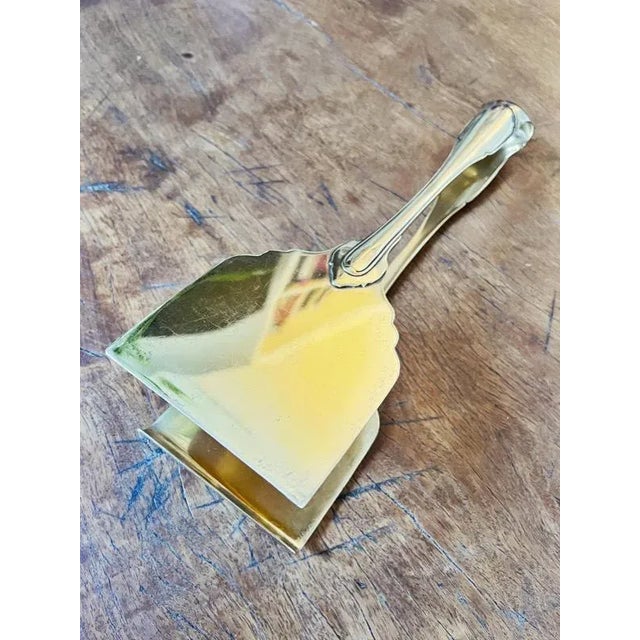 1950s Large Cartier Gilt Silver Asparagus Tongs For Sale - Image 5 of 9