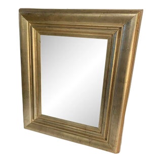 1990s Mirror With Metallic Finish For Sale
