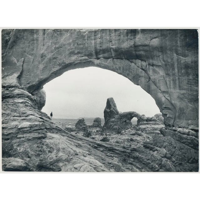 Arches National Park, Utah, USA, 1960s, Black & White Photograph For Sale