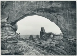 Arches National Park, Utah, USA, 1960s, Black & White Photograph