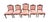 Fine Set 5 Victorian Parlor Chairs in a Blush Tone Upholstery For Sale - Image 12 of 12