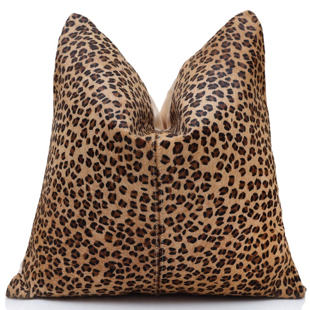 Bold, sophisticated, and unmistakably luxurious, this 18 x 18 inch genuine hair-on cowhide throw pillow is designed for...