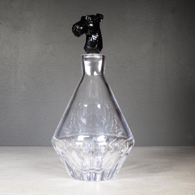 Waterford Crystal Waterford Crystal Irish Dog Madra Decanter For Sale - Image 4 of 9