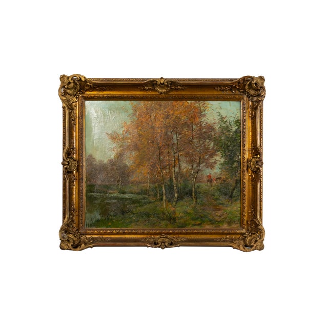 Autumn Fox Hunting, 20th Century, Oil on Canvas, Framed For Sale - Image 8 of 9