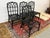 Mid 20th Century McGuire Organic Modern Rattan Cathedral Dining Chairs, Set of Four For Sale - Image 5 of 12