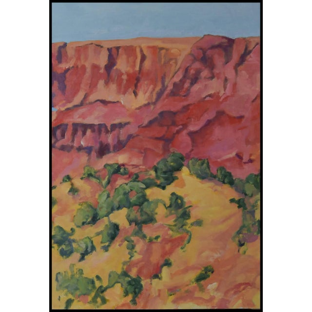'Red Rock Canyon and Stream' was painted in my Arizona studio from color noted sketches and photos taken in and around...