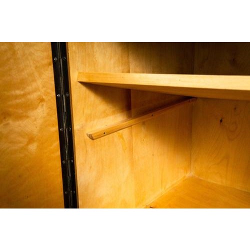 Small Vintage Sideboard in Birch For Sale - Image 15 of 18