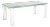 Stilt Extendable Dining Table in Glass from Desalto For Sale