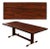 Extendible Brazilian Modern Dining Table in Rosewood with Chrome Details, Att. to Jorge Zalszupin, Brazil, 1960s For Sale