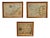 Three Framed 18th C. Nautical Maps of France, Harrewijn, Fricx For Sale