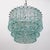Mid-Century Modern Ground Crystal Chandelier attributed to Cristal Art, Italy, 1970s For Sale - Image 3 of 8