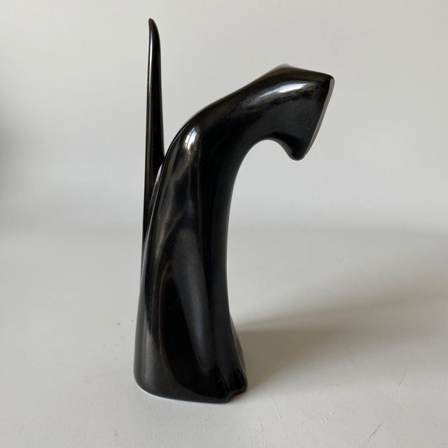 Vintage Jaroslav Ježek Royal Dux Porcelain Cat Figurine For Sale - Image 13 of 18