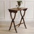 Antique Mahogany Side Table with X-Frame, 1900s For Sale - Image 11 of 11