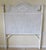 Pair Vintage C1980s Ornate White Wicker Twin Size Headboards For Sale - Image 11 of 18