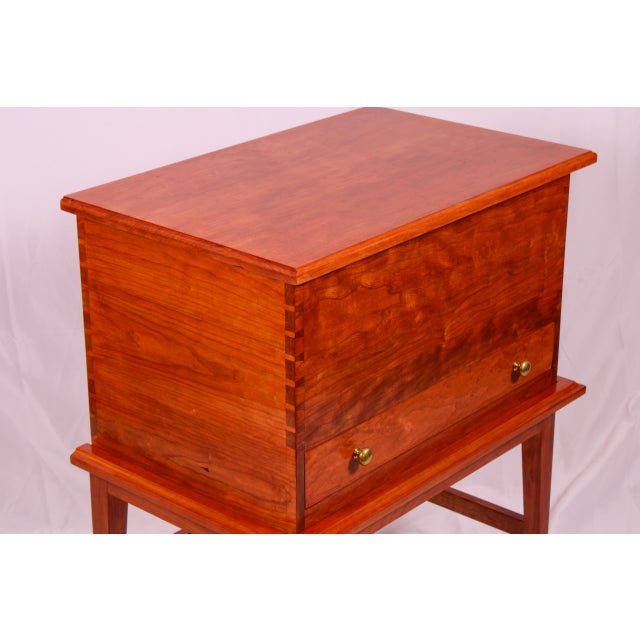 Shaker Cherry Chest on Stand For Sale In Columbia, SC - Image 6 of 6