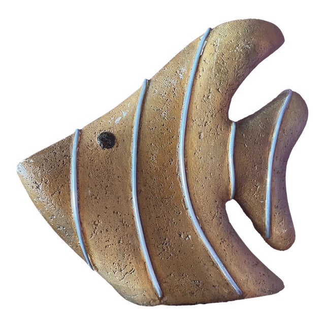 1970's Vintage Stone Fish For Sale
