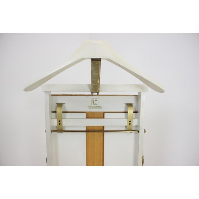 Wood Clothes Hanger and Trouser Press by Windsor, Germany, 1970s For Sale - Image 7 of 18