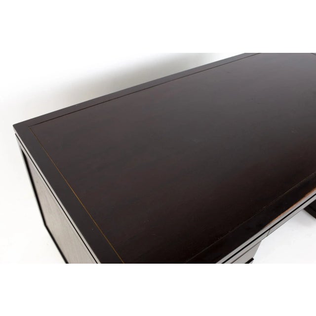 Coffee Dunbar Contract Division Mid Century Executive Desk For Sale - Image 8 of 13