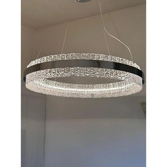 Black Murano Glass Pendant Light by Simoeng For Sale - Image 8 of 10