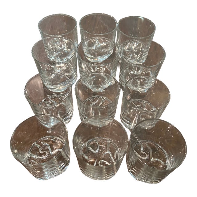 1970s Littala Gaissa Whisky Glasses - Set of 12 For Sale