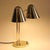 Metal Mid-Century Adjustable Brass Library Lamp by Jacques Biny for Luminalité, 1950s For Sale - Image 7 of 15