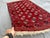 Tribal Red Bokhara Hand-Knotted Wool Rug - 5'8" X 3'4" For Sale - Image 3 of 13