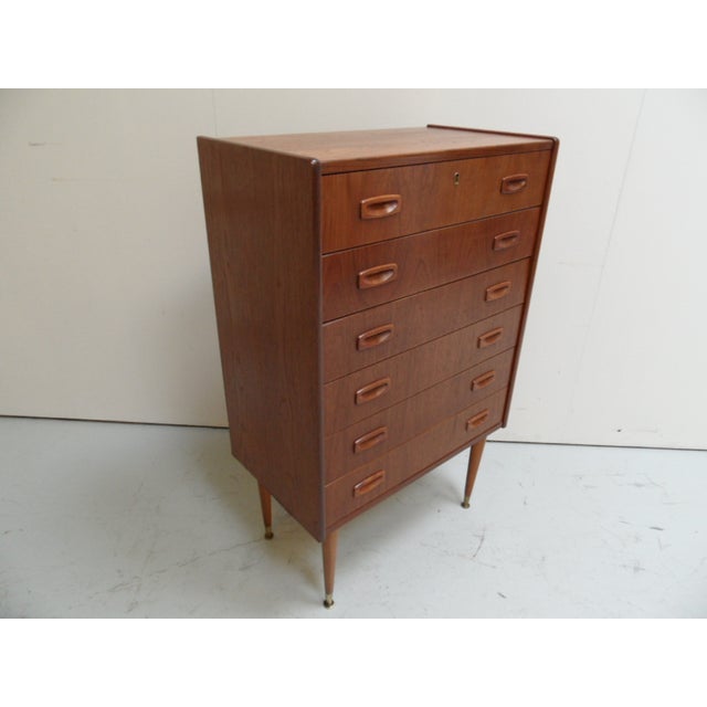 Mid-Century Chest of Drawers, 1950s For Sale - Image 9 of 12