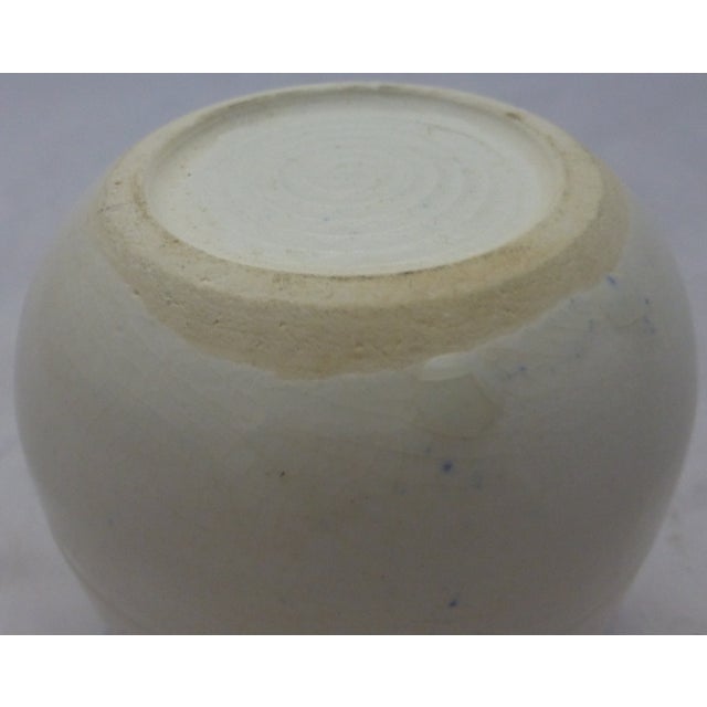 MidCentury Blue and White Studio Pottery Beaker Chairish