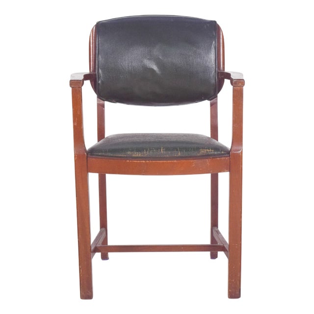 Portuguese Desk Armchair, 1950s For Sale