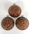 Vintage Copper and Tin Bakers Cake Jelly Molds - Set of 3 For Sale - Image 6 of 9