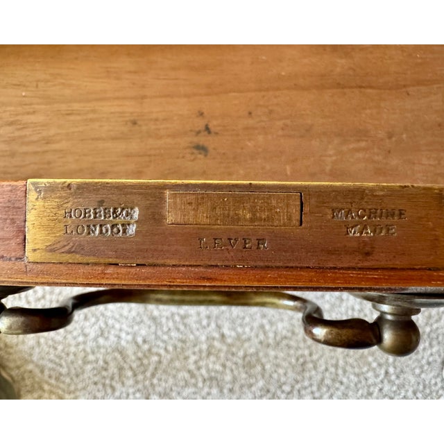 Jas Shoolbred & Co. 19th Century British Partners' Desk For Sale - Image 4 of 5