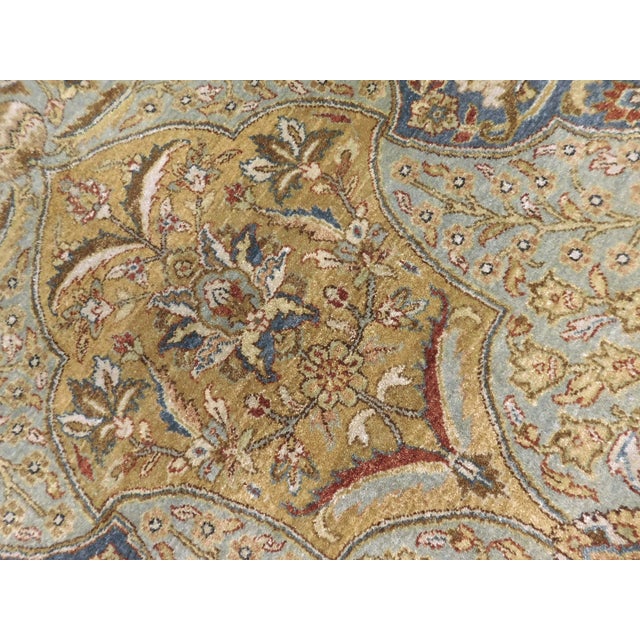 Hand Knotted Indian Rug - 8'x 10'6" For Sale - Image 13 of 18