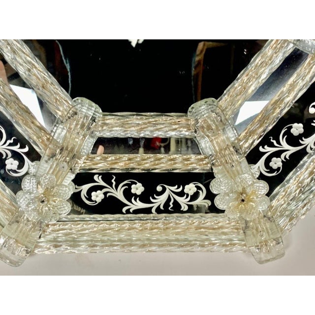 Italian Venetian Mirror, Circa 1930s For Sale - Image 11 of 15
