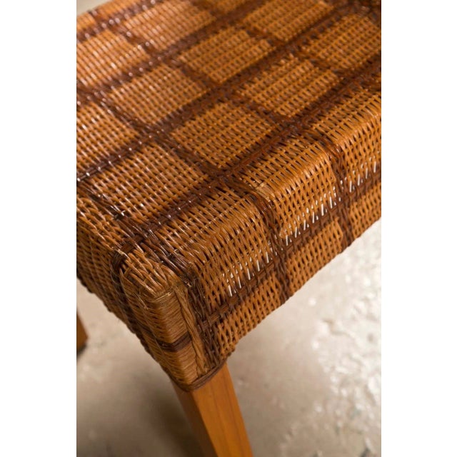 Palecek Wicker Side Chairs - Set of 4 For Sale - Image 4 of 6