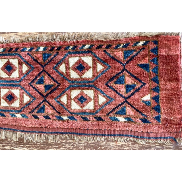 Textile Antique Turkoman Rug/ Bag For Sale - Image 7 of 7
