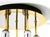Postmodern Ceiling Lamp in Brass and Chrome from H. Schmidt Leuchtenfabrik, 1980s For Sale - Image 9 of 14