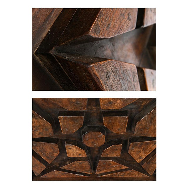 Wooden Wall Printing Plate, 1950s, in Very Good conditions. This piece is designed in the style of the selected designer...