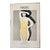 1980 Patrick Nagel Framed Serigraph Yellow Dress by Mirage Editions For Sale
