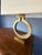 Gregorius Pineo Pair of Gregorius Pineo Circular Base Table Lamps – Holly Hunt Provenance – Sculptural Brass Modernism For Sale - Image 4 of 8