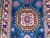 Blue and Pink Kazak-Style Wool Runner Rug With Geometric Medallions, 2'7" X 9'7" For Sale - Image 9 of 16