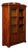 Biedermeier Mahogany Bookcase, 1840s For Sale