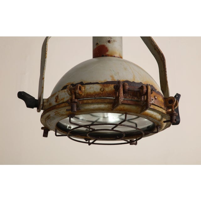 Vintage Industrial Pendant Light, C. 1950 For Sale - Image 9 of 13