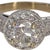 Contemporary Natural Diamond Halo Engagement Ring, Size 6 For Sale - Image 3 of 7