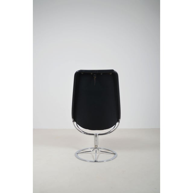 Swedish Jetson 66 Armchair in Leather by Bruno Mathsson for Dux, 2010s For Sale - Image 6 of 10