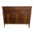 Large Mid-Century Modern Highboy Dresser – 15 Drawer Walnut Credenza. Vintage McM. For Sale