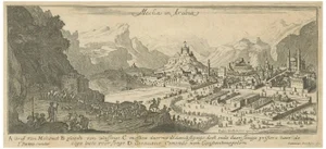Gaspar Bouttats after Jan Peeters, Mecha in Arabia, Engraving, 1680s