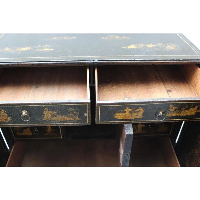 19th Century Chinoiserie Cabinet on Stand For Sale - Image 4 of 10